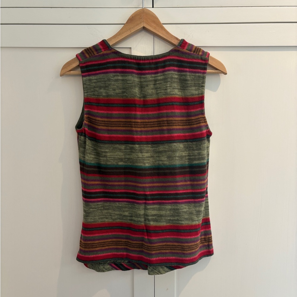 Chaps (Ralph Lauren) striped knit top - Picture 4 of 5